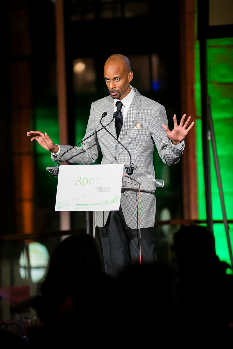 The Root 100 honoree and host Bomani Jones